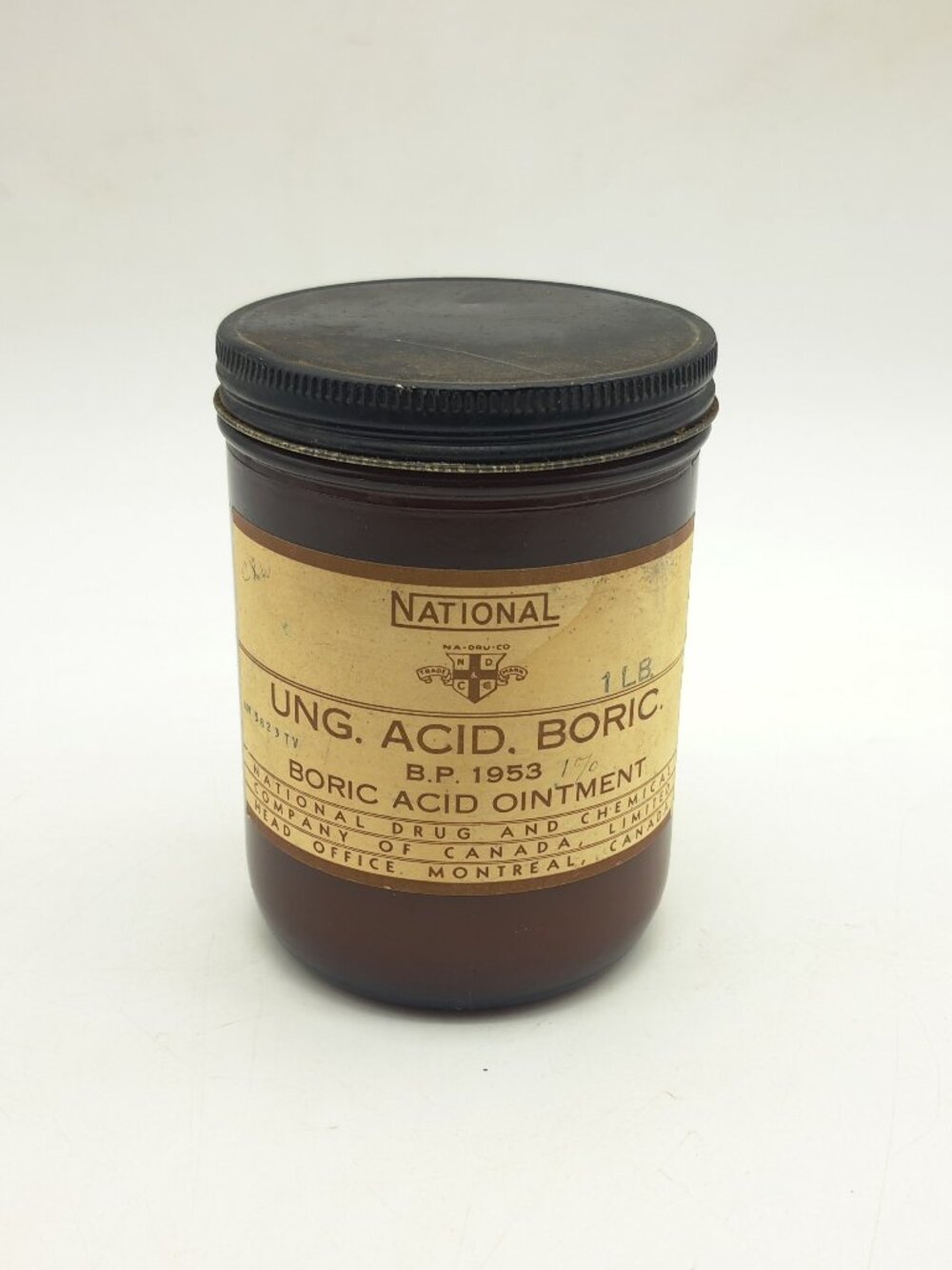 Vintage Medical Supplies Boric Acid